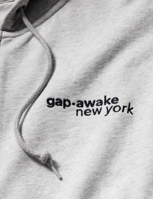 Gap × Awake NY Heavyweight Oversized Logo Zip Hoodie