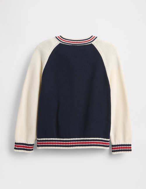 VARSITY SWEATER JACKET