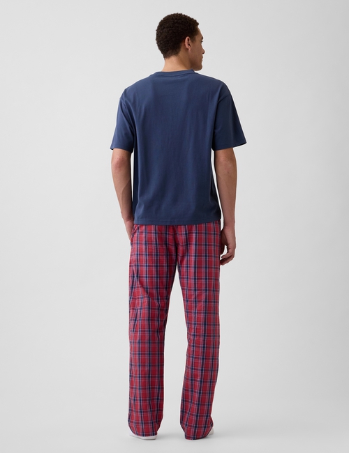 Relaxed Poplin PJ Pants