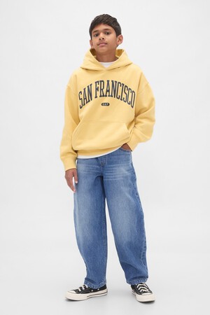 Kids Easy Baggy Barrel Jeans