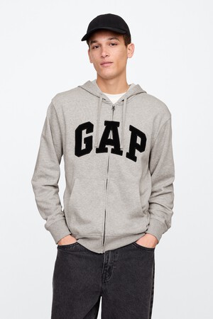 Gap Logo Zip Hoodie