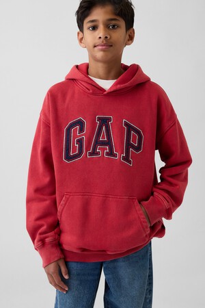 Kids VintageSoft Arch Logo Hoodie