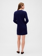 CashSoft Cable-Knit Mini Sweater Dress