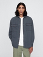 LS DENIM ULTRASOFT BIG SHIRT
