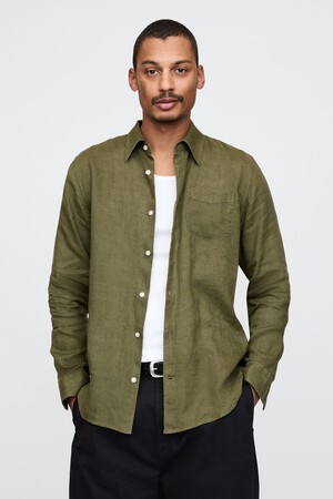 100% Linen Classic Shirt