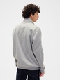 Relaxed Gap Logo Quarter-Zip Sweatshirt