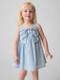 Baby & Toddler Denim Bow Dress
