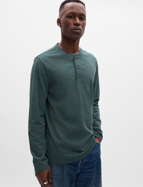 Everyday Soft Henley T-Shirt