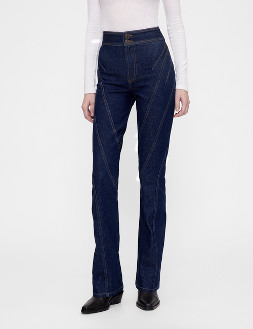 GapStudio High Rise Seamed Boot Jeans