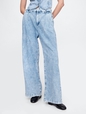 365 High Rise UltraSoft Pleated Denim Trousers