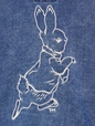 Baby Peter Rabbit™ Knit Denim Shawl Cardigan