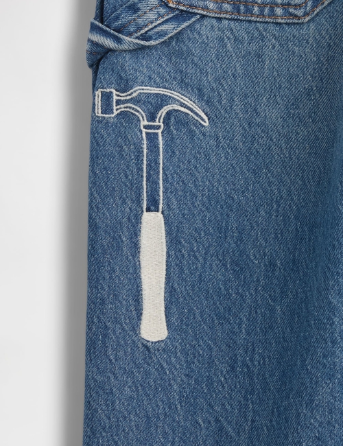 Baby & Toddler Pull-On Baggy Cargo Jeans