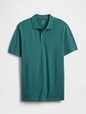 V-STRETCH PIQUE POLO - SOLID