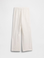 V-EASY WIDE LINEN PANT
