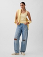 Rib Scoop Tank Top