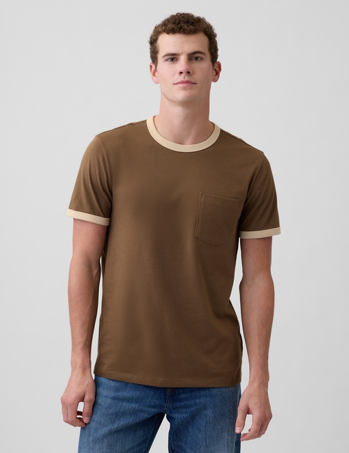 V-EVERYDAY SOFT POCKET TEE - NOVELTY