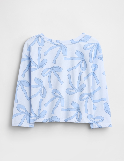 BF LS RELAXED PRINTED TEE