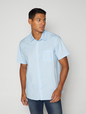 Stretch Poplin Shirt in Slim Fit