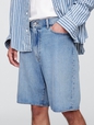 9" SuperSoft Loose Denim Shorts