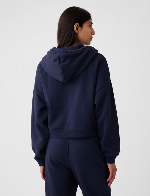 Vintage Soft Cropped Hoodie