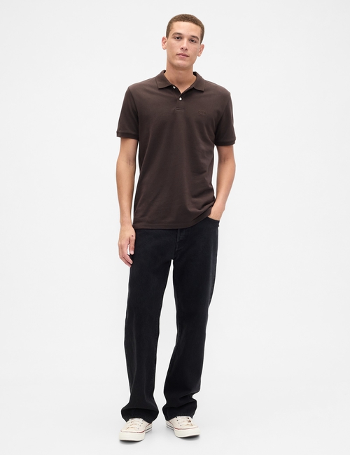 Gap Logo Pique Polo Shirt