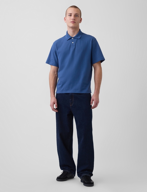 Relaxed Pique Polo