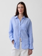 100% Linen Oversized Shirt