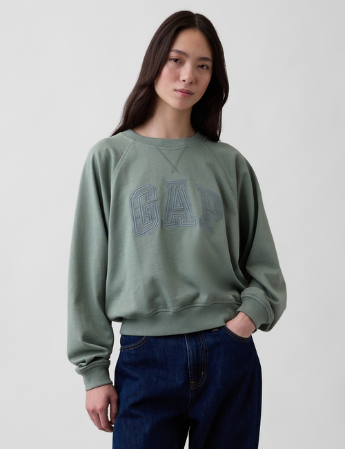 French Terry Raglan Logo Sweatshirt