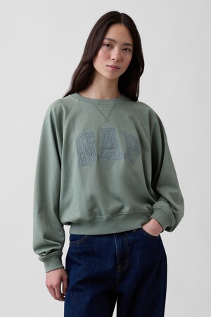 French Terry Raglan Logo Sweatshirt