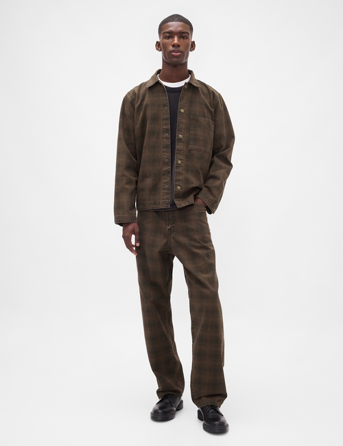 DENIM CANVAS OVERSHIRT - 2