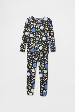 Kids & babyGap 100% Organic Cotton Space PJ Set
