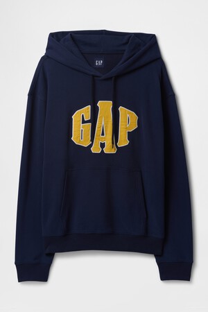 Vintage Soft Oversized Logo Hoodie