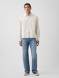 Relaxed Straight-Hem Oxford Shirt