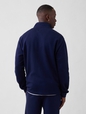 Relaxed Gap Graphic Quarter-Zip Sweatshirt