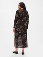 Mesh Midi Dress