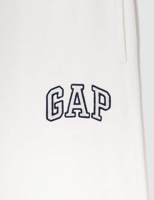 Gap Logo French Terry Wide-Leg Joggers