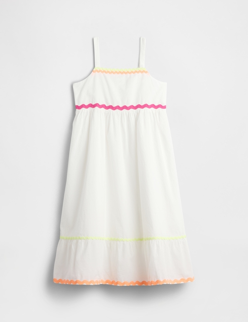 Kids Poplin Midi Dress