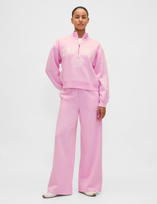 VintageSoft 1969 Logo Half-Zip Pullover