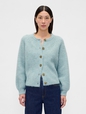 MOHAIR SHAKER CARDI