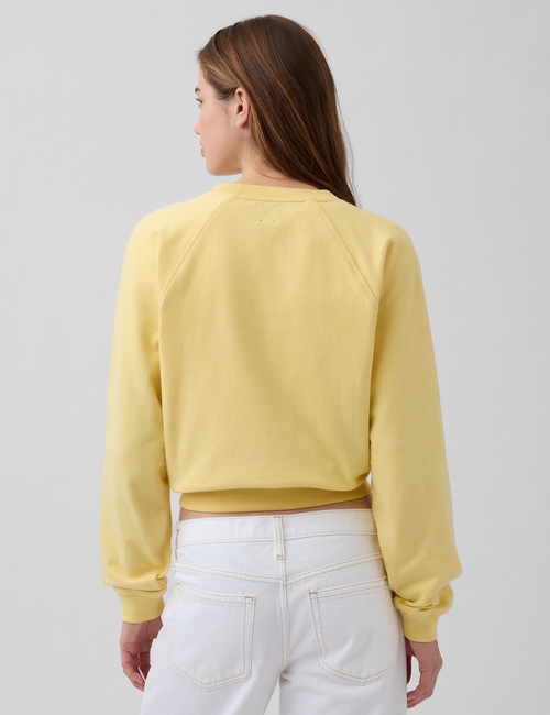 French Terry Raglan Logo Sweatshirt