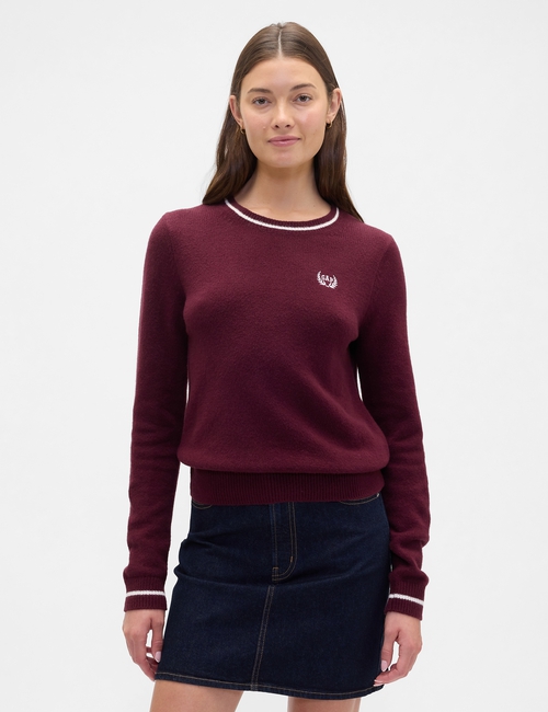 CashSoft Varsity Sweater