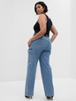 Mid Rise '90s Loose Cargo Jeans