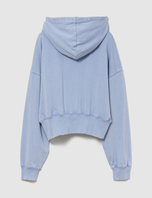 French Terry Oversized 1969 Logo Zip Hoodie