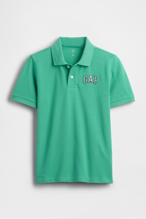 Kids Gap Logo Pique Polo Shirt