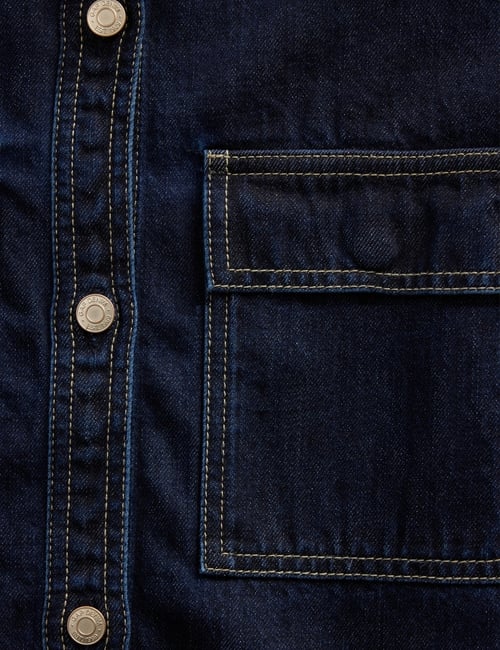 Gap × HFR Balloon-Sleeve Denim Shirt by LaTouché