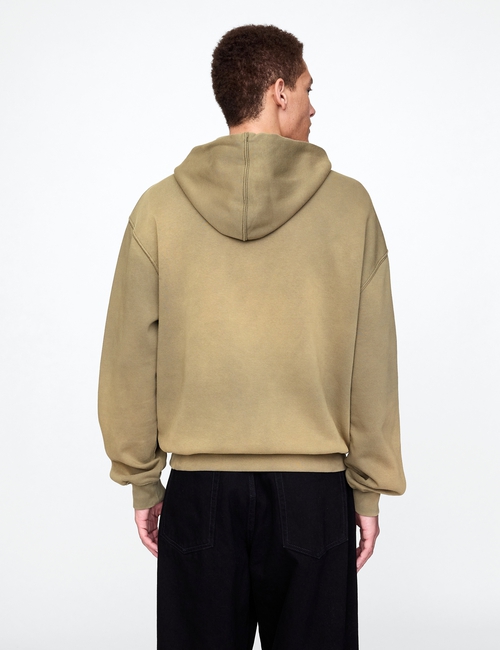 VintageSoft Oversized Logo Hoodie
