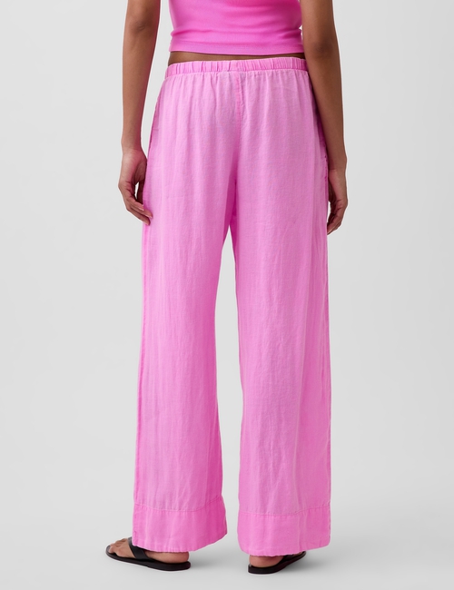 LINEN DRAWSTRING WL PANT
