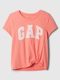 Kids Gap Logo Knot-Tie T-Shirt