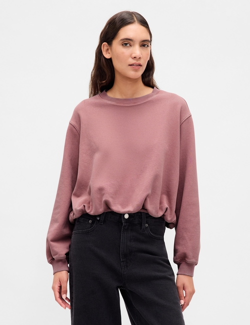 BUBBLE HEM PULLOVER