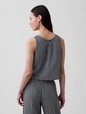 SL TBD SHELL TOP - GAUZE